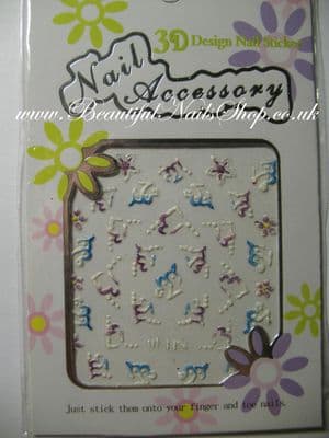 3D Design Nail Sticker - 8