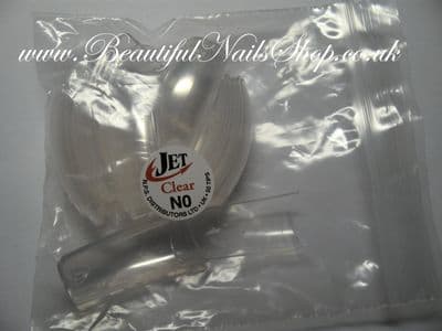 50 Clear Half Well/short contact area Refill Tips  Size 0