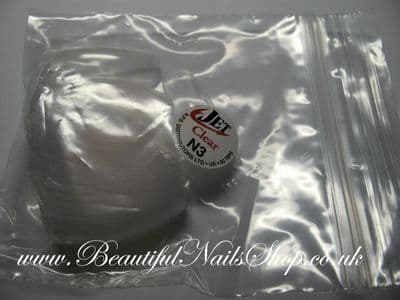 50 Clear Half Well/short contact area Refill Tips  Size 3