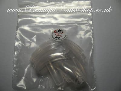 50 Clear Half Well/short contact area Refill Tips  Size 4