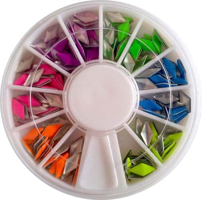 6 Candy Colour diamond shape Decoration