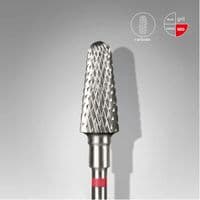 Carbide nail drill bit, “frustum”, red, head diameter 6 mm/ working part 14 mm (FT70R060/14)