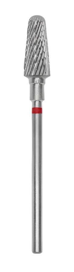 Carbide nail drill bit, “frustum”, red, head diameter 6 mm/ working part 14 mm (FT70R060/14)