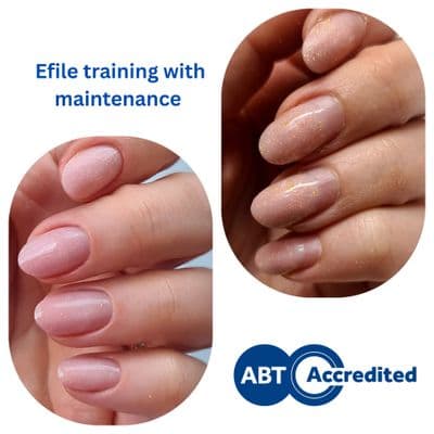 Crystal nails basic efile training with maintenance