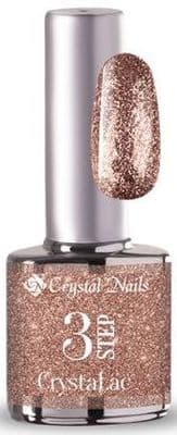 CrystaLac - 3S208 Full Platinum Dazzling Rose Gold