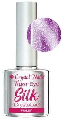 CrystaLac Tiger Eye Silk - Violet
