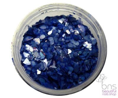 Dark blue crushed shell