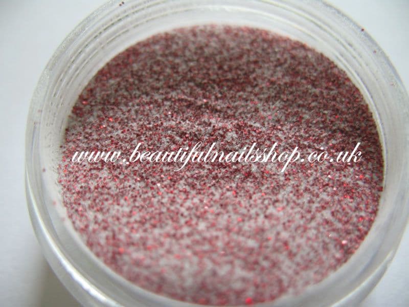 Red Shiny Powder Dark red glitter acrylic powder 4g /110/