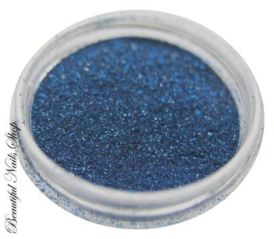 Dark turqouise/blue fine glitter - metalic