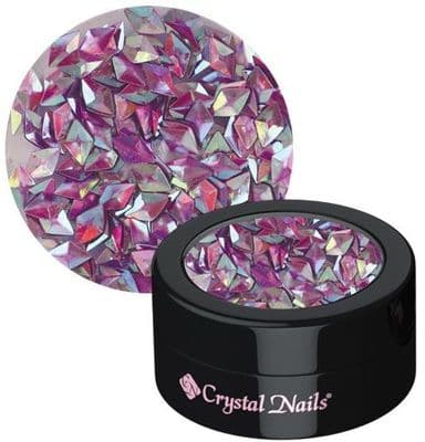 Decor glitter 3D violet