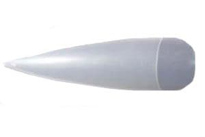Demonstration Nail Art Tip Stiletto Clear 50pcs