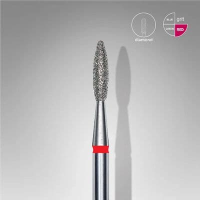 Diamond nail drill bit “flame” 2.1mm