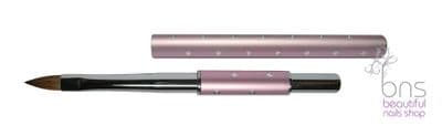 Golden Nails Designer Grand Master Sculptor Brush #4 - pink, diamonds