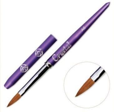 Kolinsky 6 acrylic builder brush