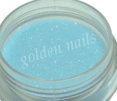 Light blue acrylic powder with glitter 4g /087/