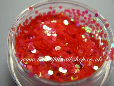 Mini confetti - neon orange