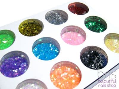 Mini holograms - set of 12 colours
