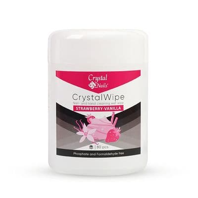 Nail And Hand Cleaning Wet Wipes - Strawberry-Vanilla 80pcs