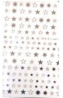 Nail Sticker (353-Silver)