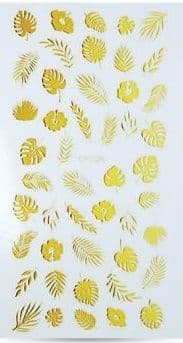 Nail Sticker - (DP2026-Gold)
