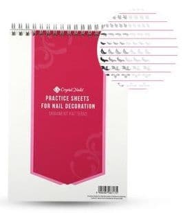 Practice Sheets For Nail Decoration (Ornament Patterns)