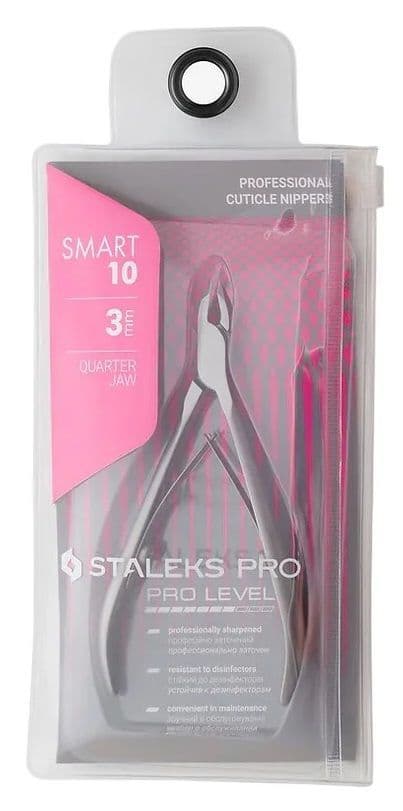 Professional cuticle nippers Smart 10, 3 mm