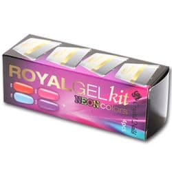 Royal gel kit neon 4 x 4.5ml