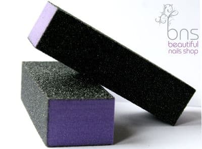 Sanding block - 3 way black / purple