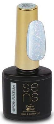 SENS AURORA FLAKE Base&Builder Gel - Blue (10ml)