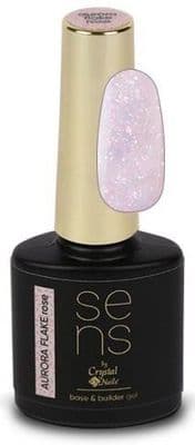 SENS AURORA FLAKE Base&Builder Gel - Rose (10ml)