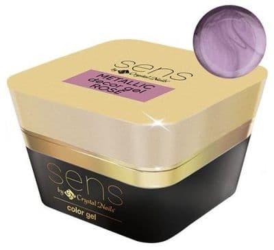 SENS METALLIC Decor Gel - Rose