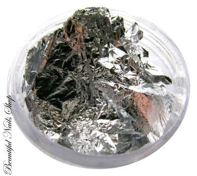 Silver leaf flakes
