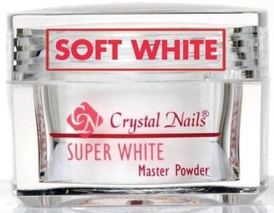 Soft white acrylic powder - slower 17g