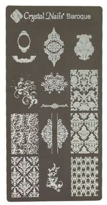 Stencil Plate - Baroque