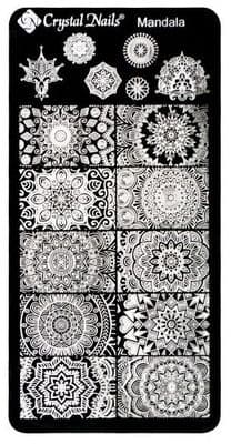 Stencil Plate - mandala