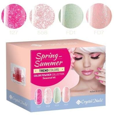 Trend colors spring-summer colour acrylic kit