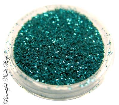 Turquoise glitter-lighter shade - metalic