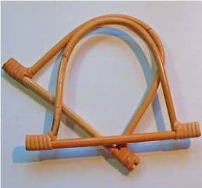 Bamboo D Shaped Bag Handles