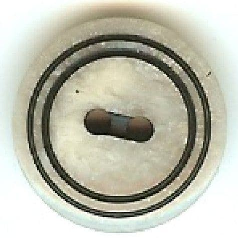 Black & Pearl White Button B300033