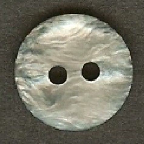 Black & Silver Marble Button B100067