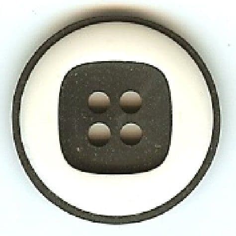 Black & White Button B100041
