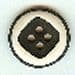 Black & White Button B300120