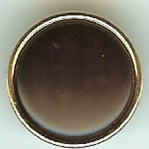 Brown & Gold Button B300102