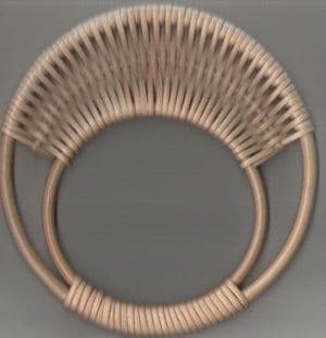 Circular Wicker Bag Handles