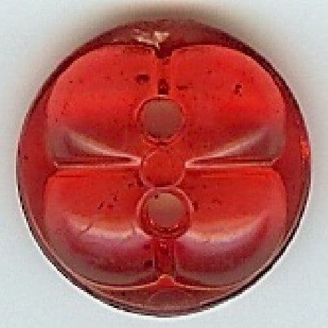 Clear Red Button B300030