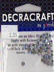 Decracraft Glass Rhinestone HF3a/b 3mm