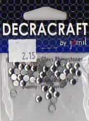 Decracraft Glass Rhinestone HF4 4mm