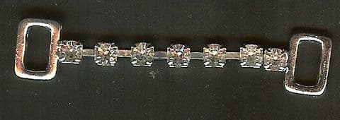 Diamante Trim with Oblong Loop