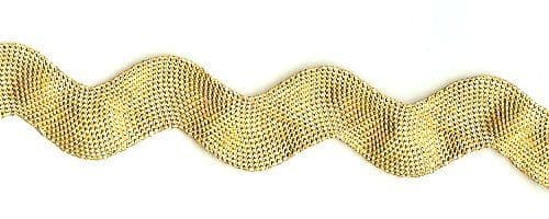 Jumbo Ric Rac - Metallic Gold