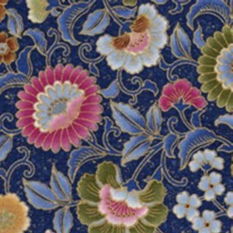 Kiyomi Collection Kiyo - 06 Blue 1" wide Straight Binding
